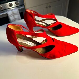 Via Spiga suede low pump, pre-owned
